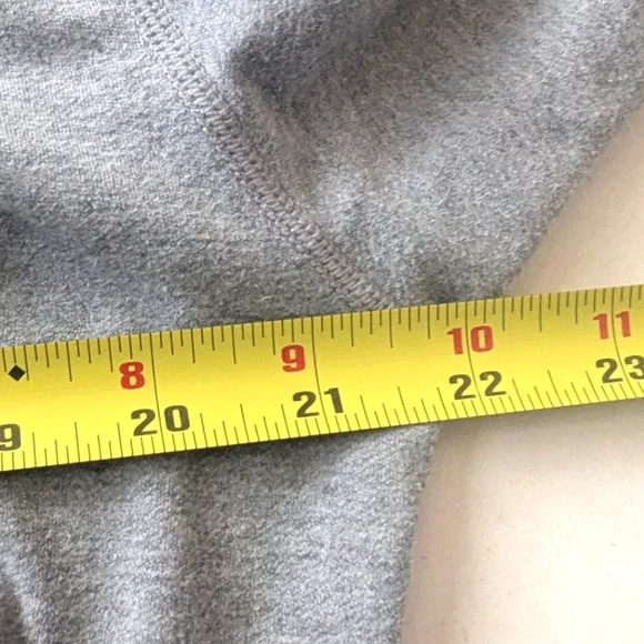 BYLT Basics Dtop Cut Crewneck Sweatshirt Long Sleeves Gray Size XL - Picture 4 of 8